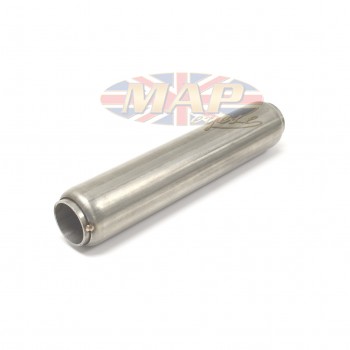 Stainless Steel Glass Pack Exhaust Pipe Insert Baffle Muffler 2" 009-0178