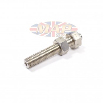 ADJUSTER/ DRIVE CHAIN STAINLESS PAIR 06-0650/SS