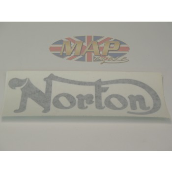 DECAL/  NORTON  TANK/ BLACK 06-4881