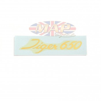 DECAL/  TIGER 650  (LARGE SCRIPT) 60-1918