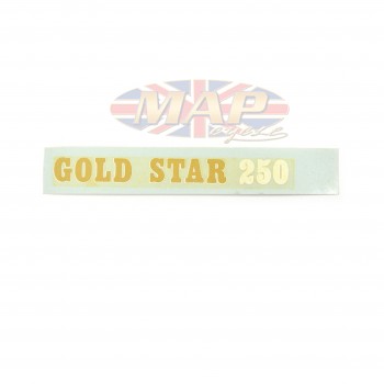DECAL/  GOLDSTAR 250 60-3259