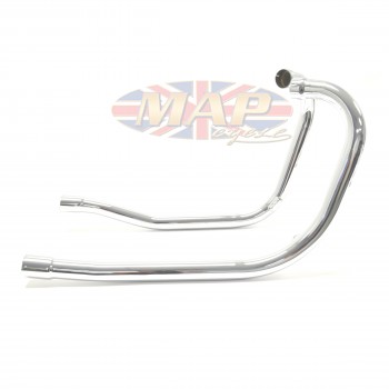 Early Triumph T100-T120 Exhaust Header Pipes 70-3632/4133