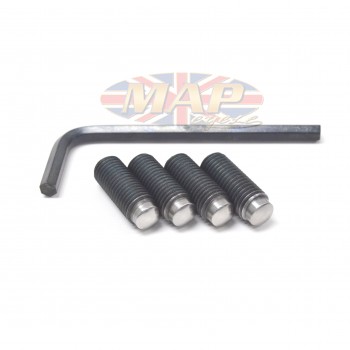Triumph/BSA Allen Key Lightened Tappet Adjusters - CEI Thread - Set of 4 70-1513/A