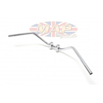 Triumph T120 TR6 Knurled and Drilled Handlebar 7/8" 97-1870/E