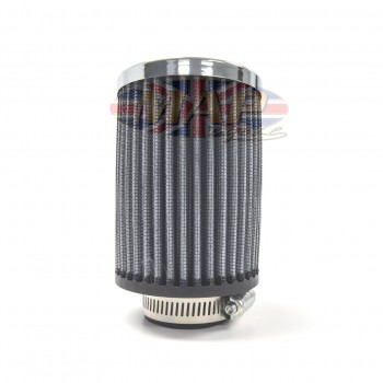 Universal Motorcycle High Performance 4-3/4" Long Air Filter 1-1/2"  MAP0598A