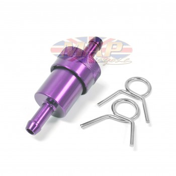 Fuel Filter- Inline CNC Purple 5/16" 14-34433