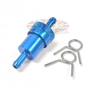 Fuel Filter- Inline CNC Blue 5/16" 14-34431