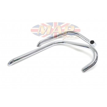 Baffled Turnout Exhaust Pipes for Triumph Tiger Bonneville 650 S0771