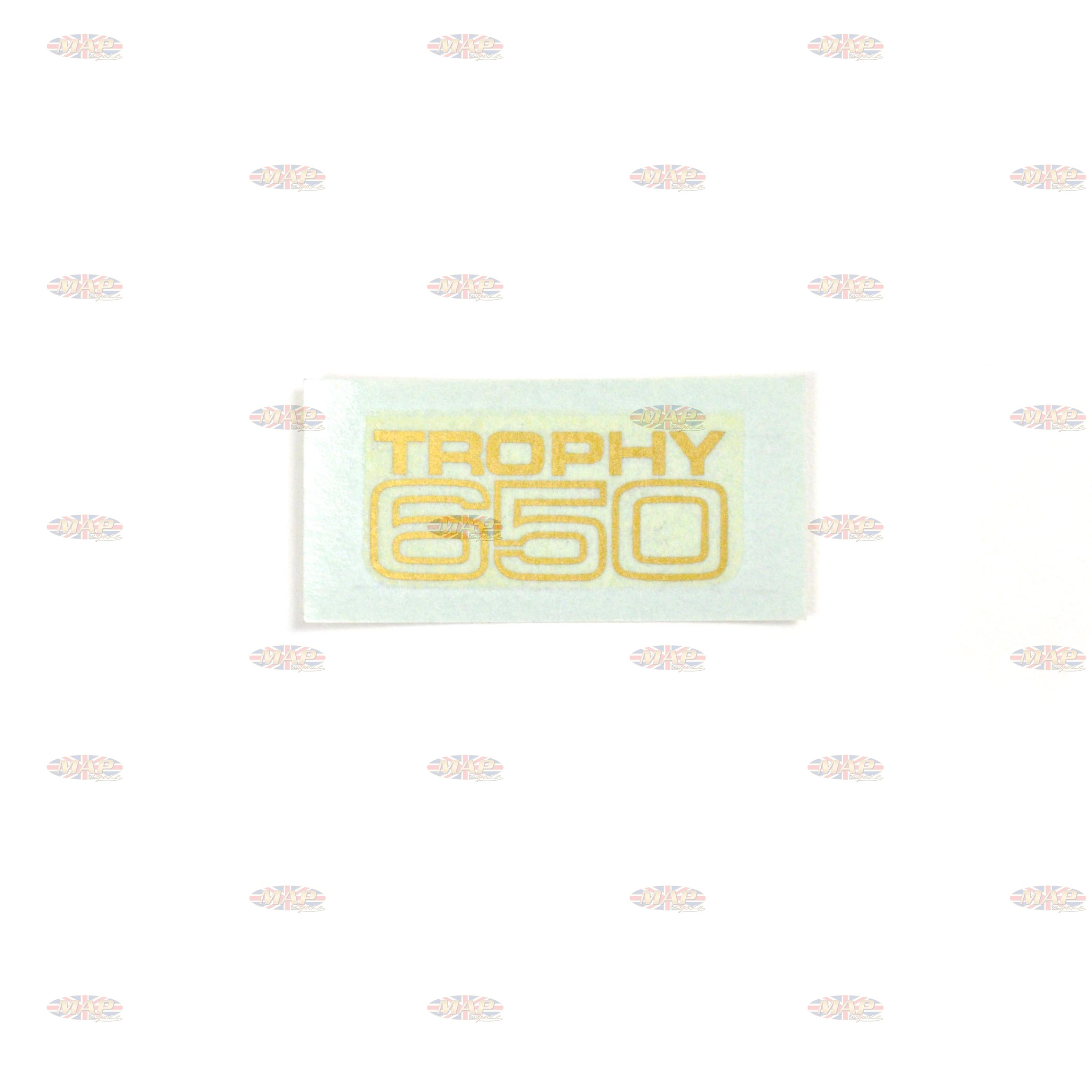 DECAL/  TROPHY 650  SM BLOCK GAS TANK 60-2027