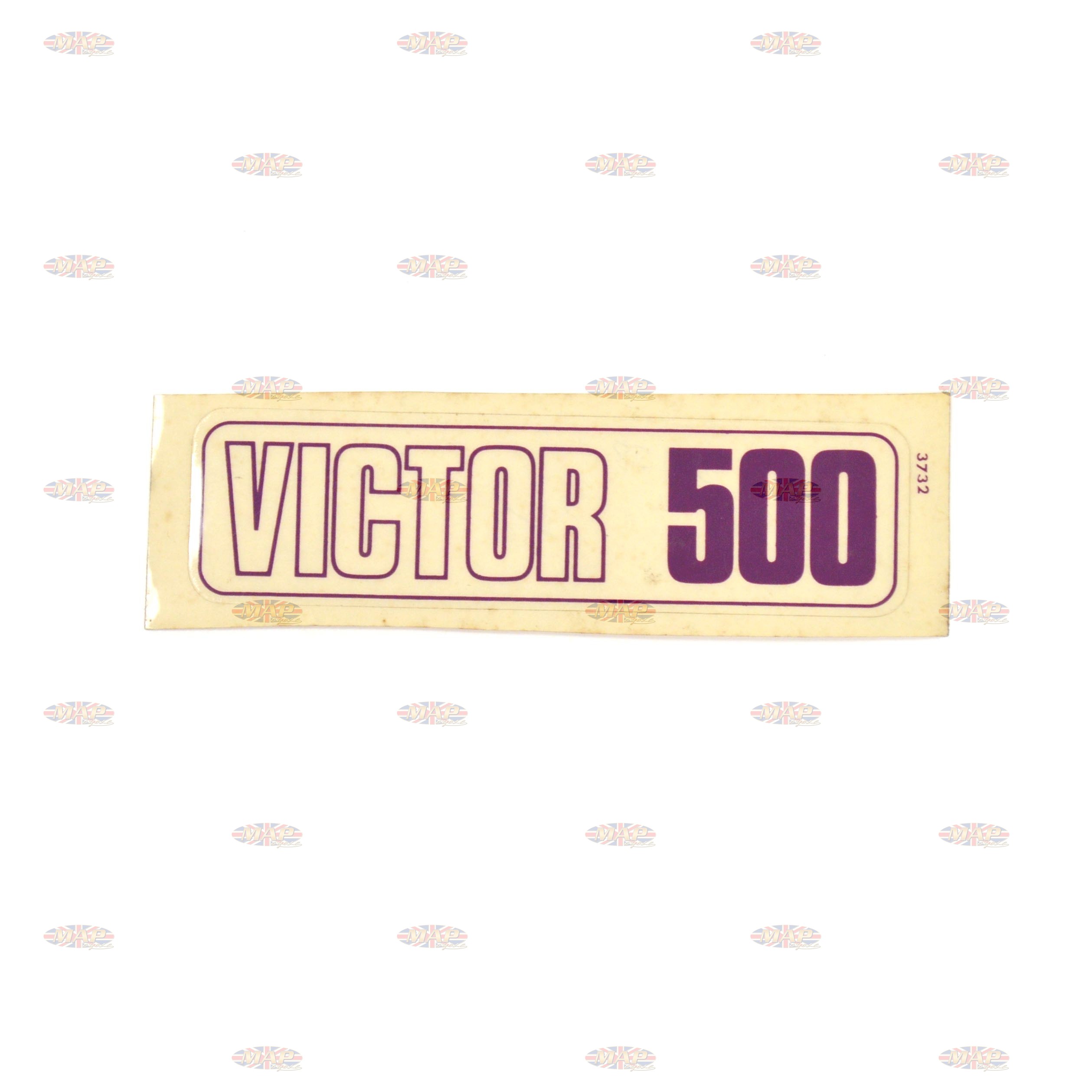 DECAL/  VICTOR 500 60-3258