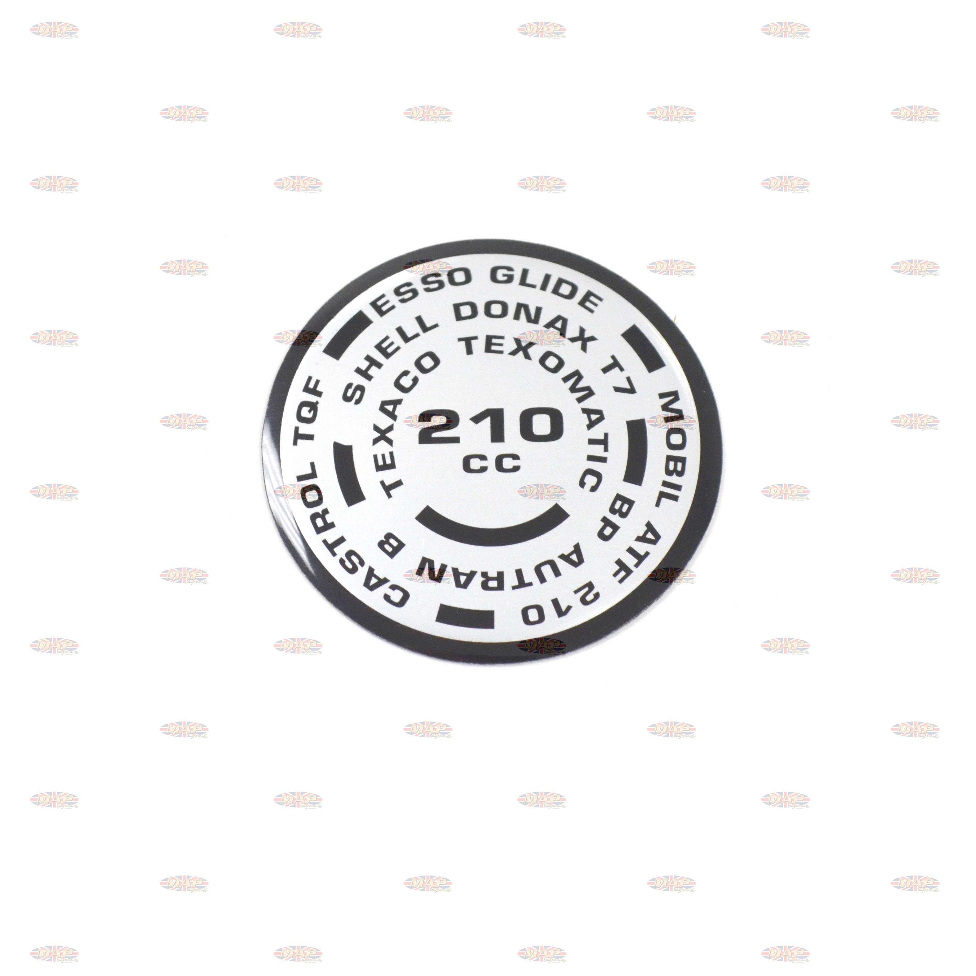 DECAL/  200cc  TOP FORK NUT 97-5078