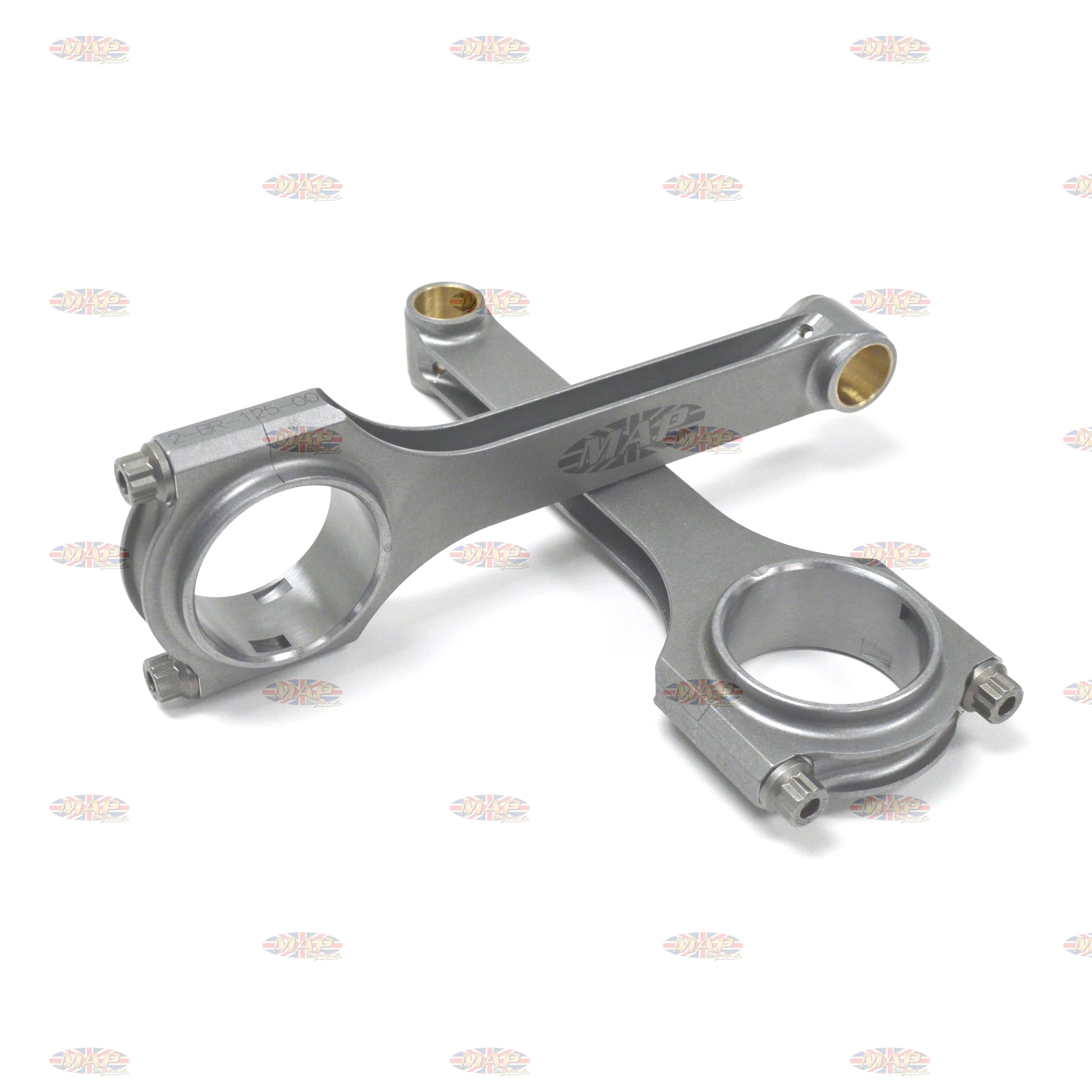 BSA 1958-later A10, 4340 Steel, H-Beam Connecting Rods (Matched Pair) MAP7068/A