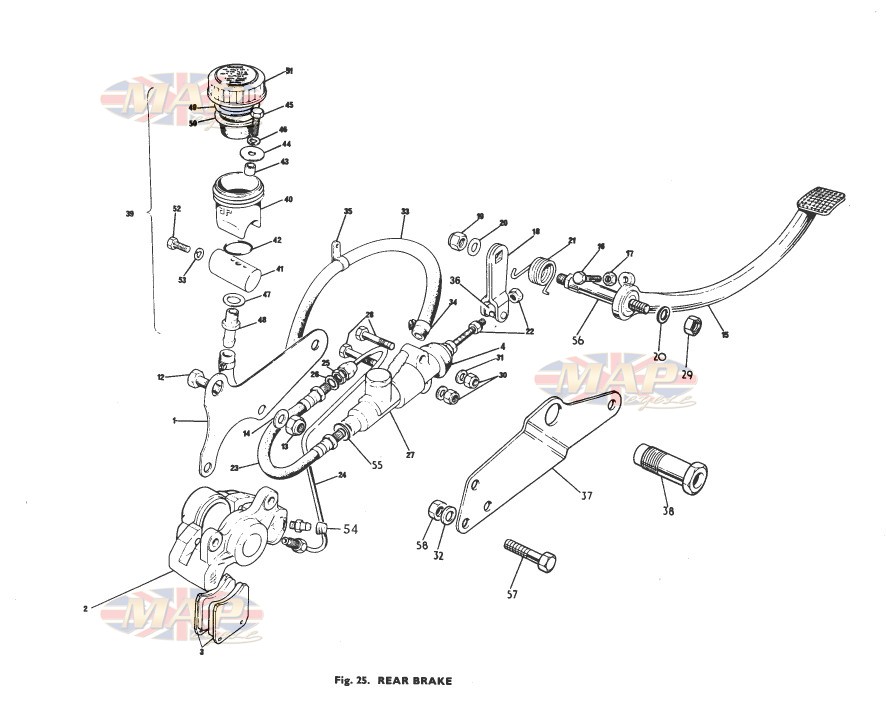 Rear Brake 1979-TRIUMPH-T140-REAR-BRAKE
