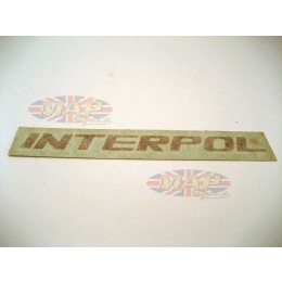 DECAL/  INTERPOL 06-2215