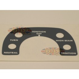 DECAL/ INSTRUMENT CONSOLE 06-5722