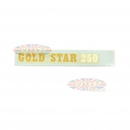 DECAL/  GOLDSTAR 250 60-3259