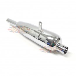 Triumph Left Side Original-Style Replacement Muffler For 3TA, 5TA, T90 and T100 71-2017/P