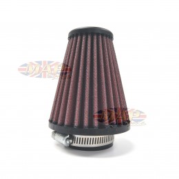 Universal Motorcycle High Performance Tapered Air Filter 1-5/8" Inlet MAP0595R