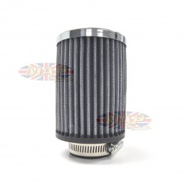 Universal Motorcycle High Performance 4-3/4" Long Air Filter 1-1/2"  MAP0598A