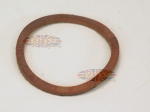 Norton Commando English-Made Leather Primary Inspection Cap Gasket 04-2025