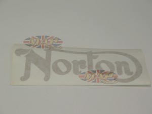 DECAL/  NORTON  TANK/ GOLD 06-4880
