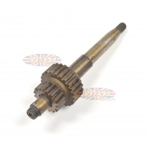 Triumph 500cc Third and Low Gear Mainshaft Assembly (16/24) 57-4039