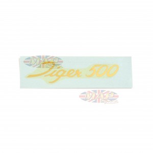 DECAL/  TIGER 500  (LARGE SCRIPT) 60-1917