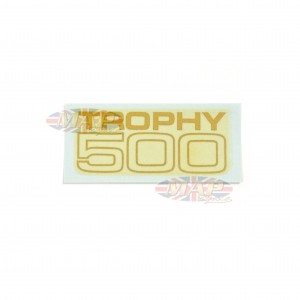 DECAL/  TROPHY 500  LARGE BLOCK 60-2105