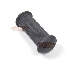 Triumph Footrest Rubber With Block Lettering Inlay 82-9279