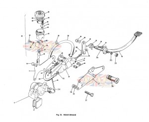 Rear Brake 1979-TRIUMPH-T140-REAR-BRAKE