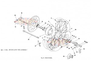 Rear Wheel 1979-TRIUMPH-T140-REAR-WHEEL