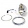5-3/4" Bates Style Chrome Headlight Shell Kit 66-84100