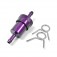 Fuel Filter- Inline CNC Purple 1/4" 14-34473