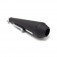 17" Black Shorty Reverse Cone Muffler 80-84030B