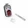 Tombstone Taillight Chrome 62-21600