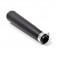 17" Black & Chrome Shorty Reverse Cone Muffler 80-84030BC
