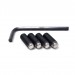  Triumph/BSA Allen Key Lightened Tappet Adjusters - CEI Thread - Set of 4