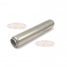 Stainless Steel Glass Pack Exhaust Pipe Insert Baffle Muffler 2" 009-0178