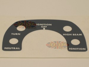 DECAL/ INSTRUMENT CONSOLE 06-5722