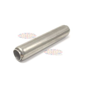 Stainless Steel Glass Pack Exhaust Pipe Insert Baffle Muffler 1-3/8 1.375" 009-0217 