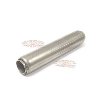 Stainless Steel Glass Pack Exhaust Pipe Insert Baffle Muffler 1-5/8 1.625" 009-0417 