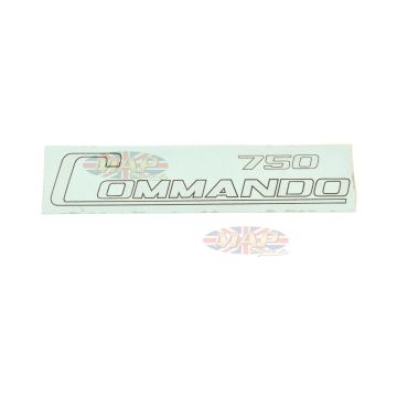 DECAL/  COMMANDO 750 / GOLD 06-1017 