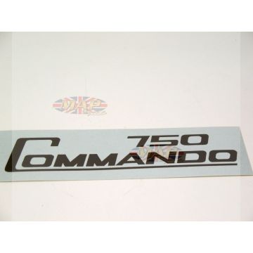 DECAL/  750 COMMANDO / BLACK 06-2020 