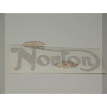 DECAL/  NORTON  TANK/ GOLD 06-4880 
