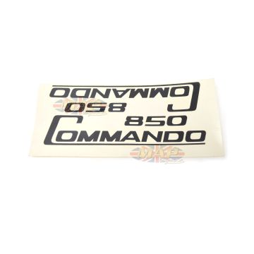 DECAL/  850 COMMANDO  BLK (WATER TYPE)pr 06-5096/E 