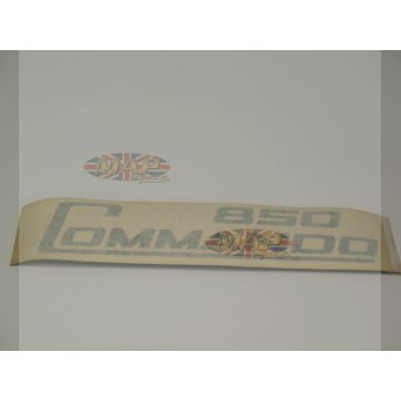 DECAL/  850 COMMANDO  BLK (OE PEEL OFF) 06-5096 
