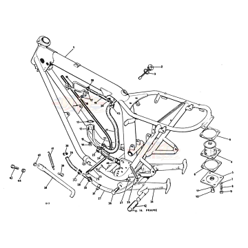 Frame 1978-T140v-TR7RV-Frame 