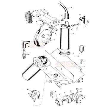 Electrical Components 1978-T140v-TR7RV-Electrical Components 