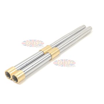 BSA A10 Golden Flash NOS OE Fork Tubes and Bushing Pair 42-5027 