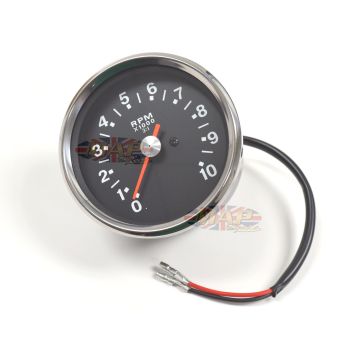 BSA Replica of Smiths Black Face 1:3 Tachometer 58-43640 